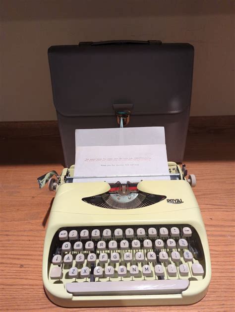 best ultra portable typewriter.